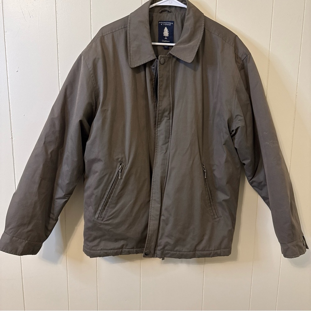 Roundtree and Yorke Outdoors Men's Brown Jacket Size Large